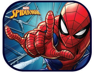 Colzani Side Sun Shade Spiderman 44 X 35Cm - 2 Pieces
