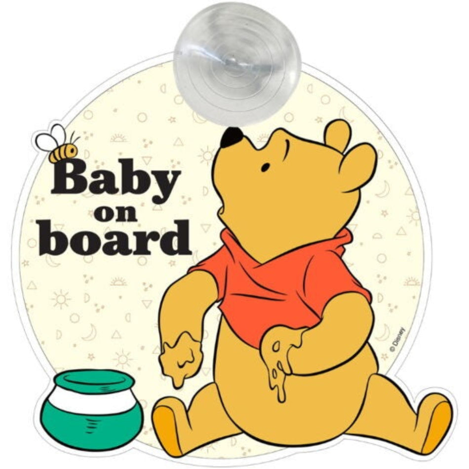 Baby On Board Winnie The Pooh