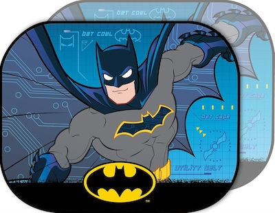 Colzani Side Sun Shades Batman 44 X 35Cm - 2 Pieces