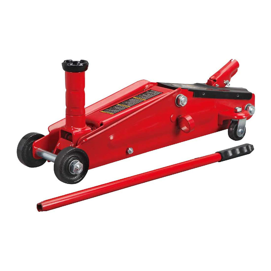 Big Red 3 Ton Trolley Jack 360Dg Rotating Handle 19.6 Kg