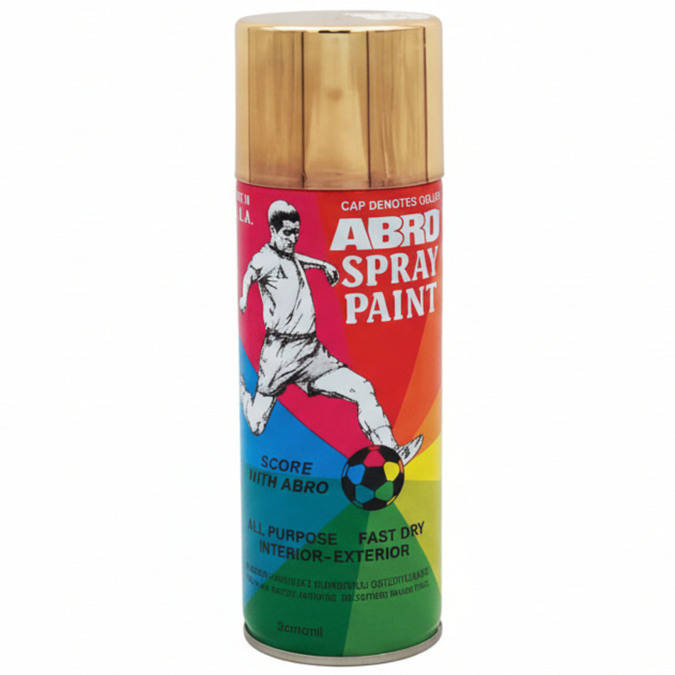Abro Spray Paint Gold 400Ml