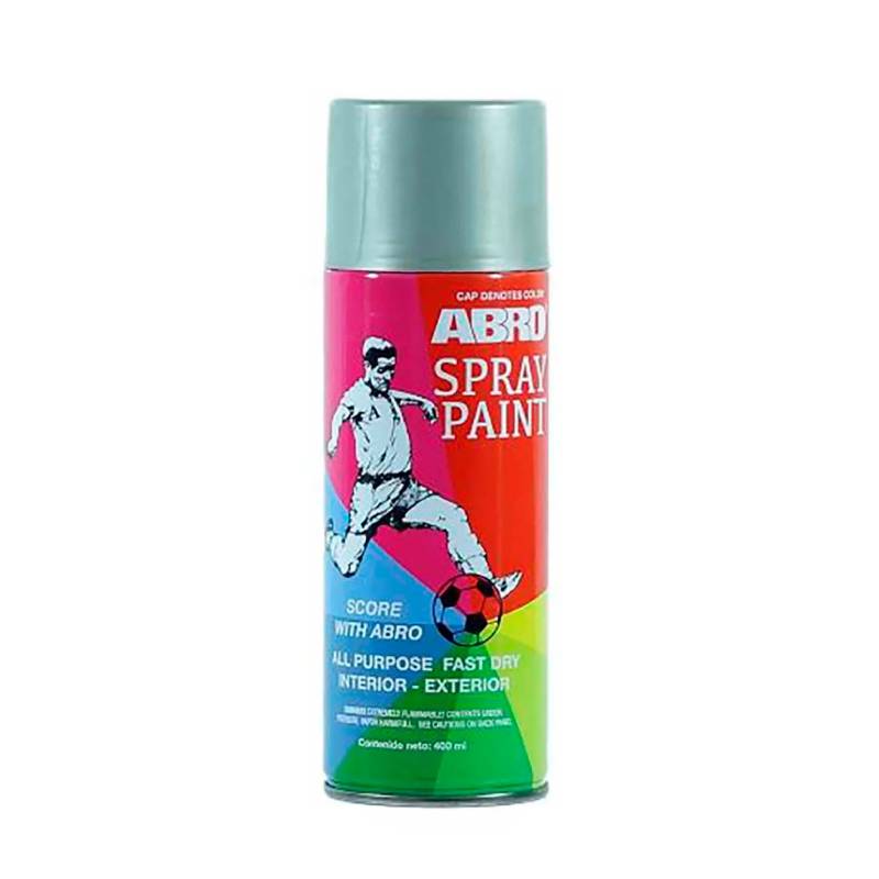 Abro Spray Paint Aluminium 400Ml