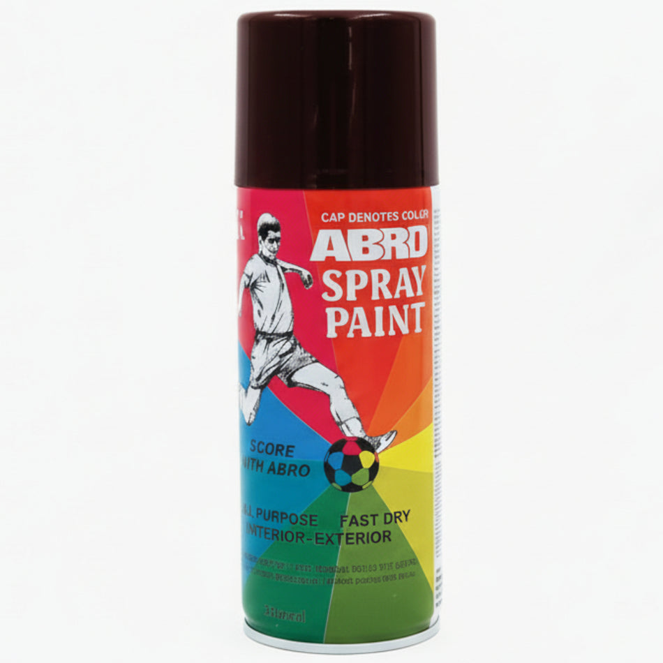 Abro Spray Paint Gloss Black 400Ml