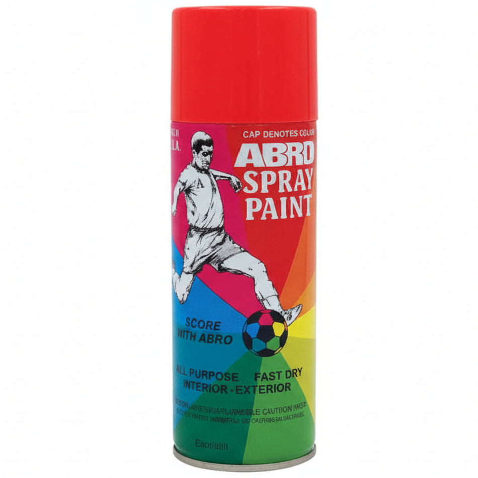 Abro Spray Paint Fire Red 400Ml