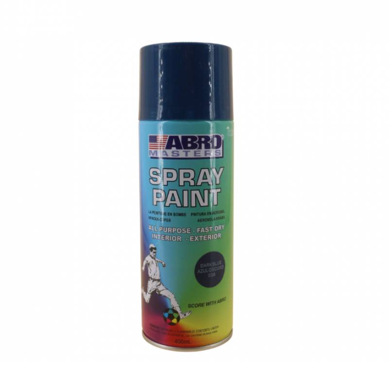 Abro Spray Paint Dark Blue 400Ml