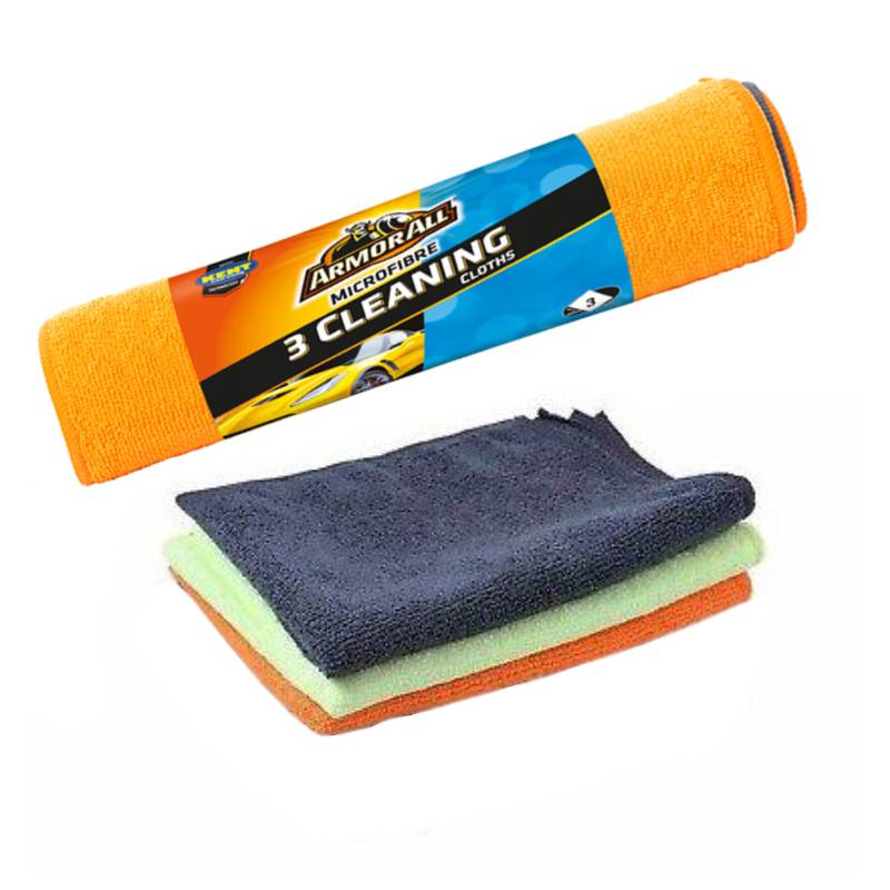 Armor All 3 Microfiber Cleaning Cloths