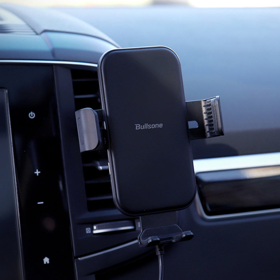 Bullsone Wireless Charging Holder For Car 15W