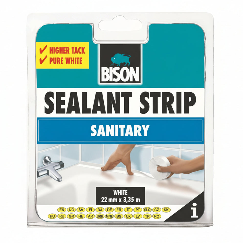 Bison Sealant Strip White
