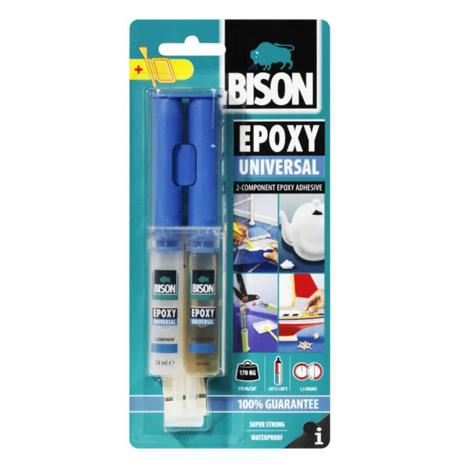 Bison Epoxy Universal Blister 24Ml