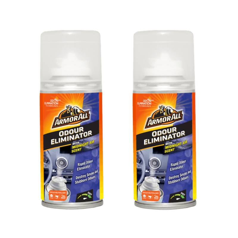 Armor All Odour Eliminator Midnight Air Scent 150Ml - 2 Pieces