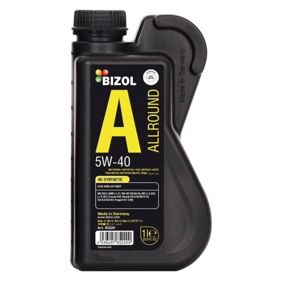 Bizol Allround 5W-40 Oil 1L