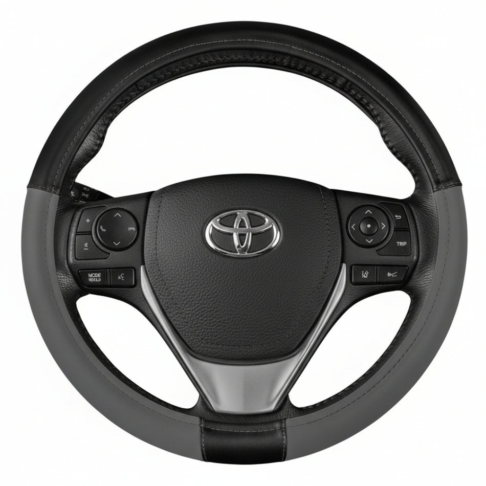 Cat Two Tone Steering Wheel Cover