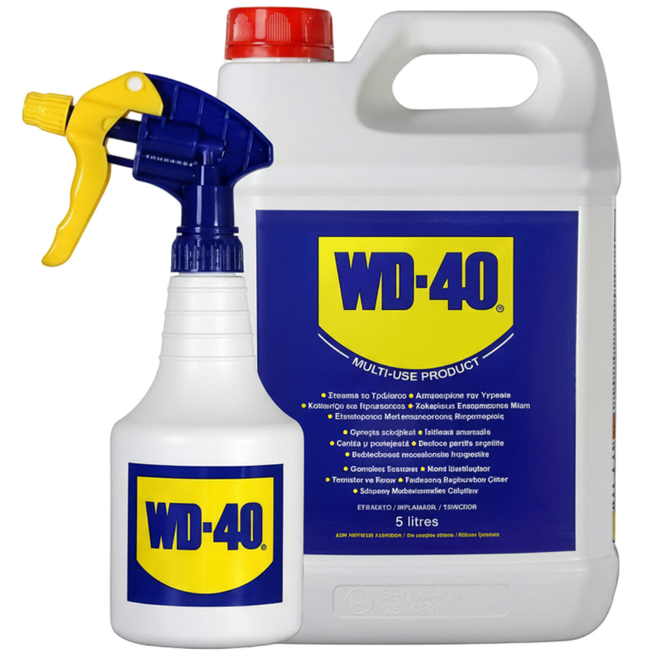 Wd-40 Value Pack 5Litre With Reuseable Trigger Spray Can