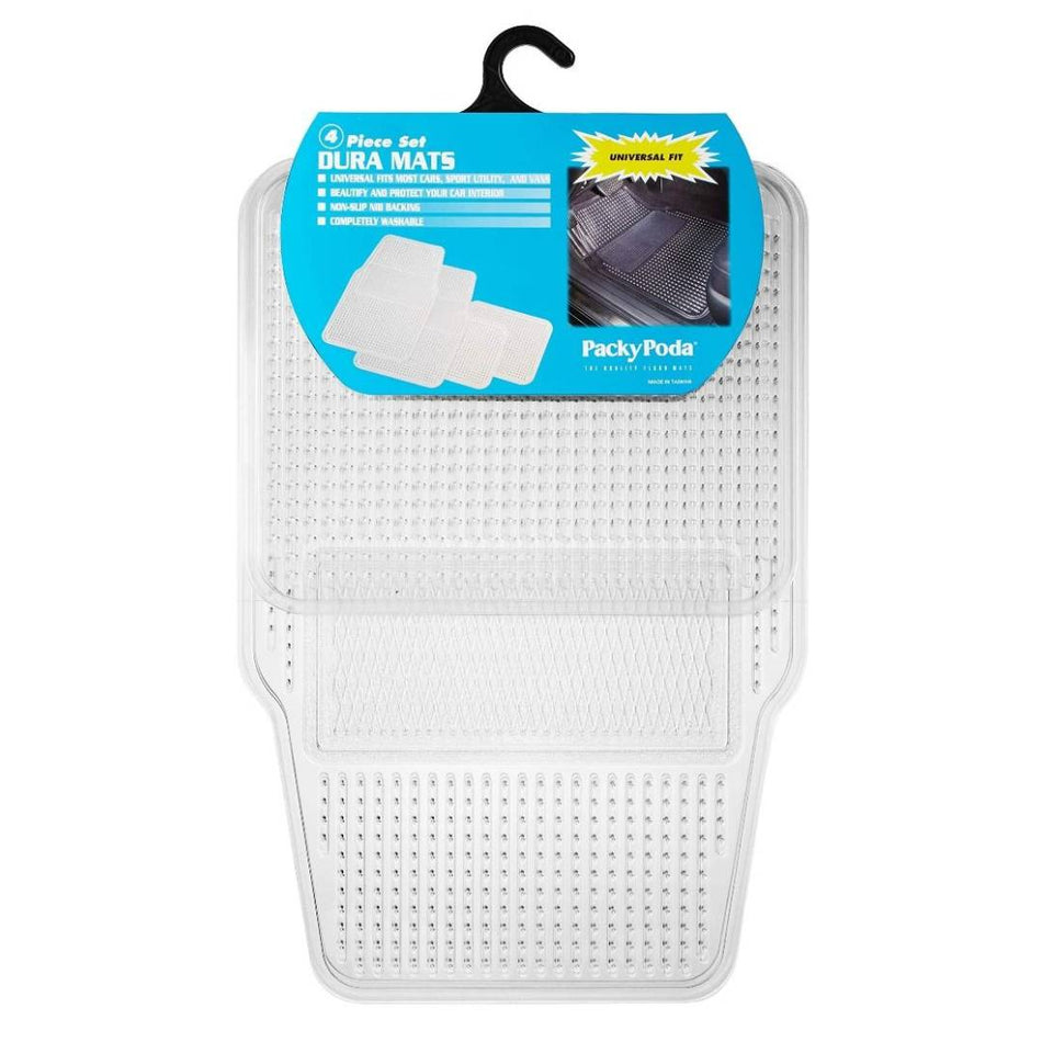 Packy Poda Car Mats Elite Clear - 4 Pieces