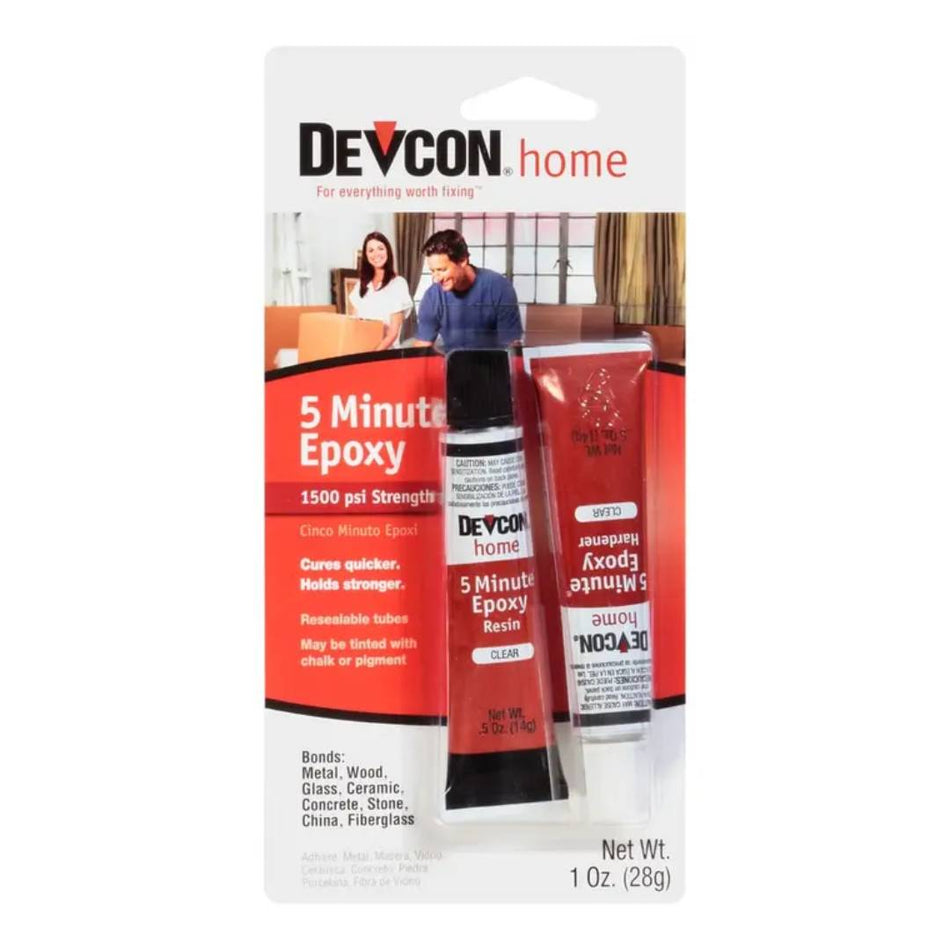 Devcon 5 Min Fast Drying Epoxy 5Oz -14g