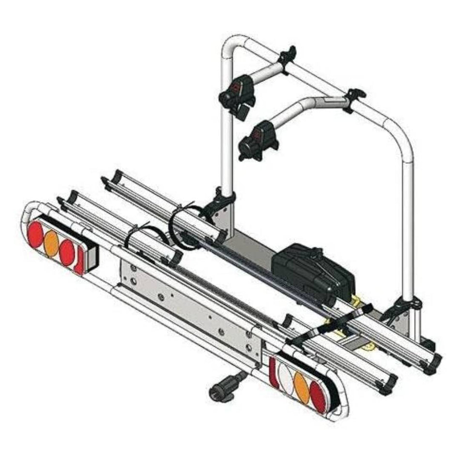 فابري حامل دراجات خلفي للسيارة - دراجتين