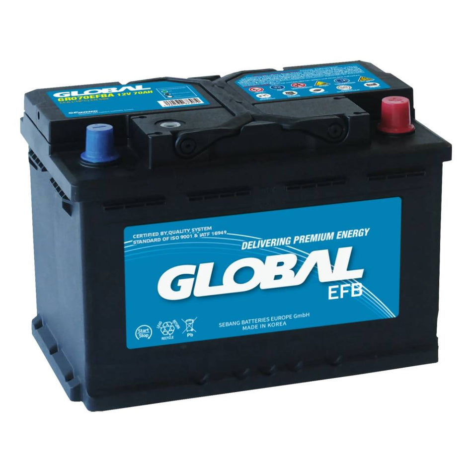 Global 12V 70A EF Battery
