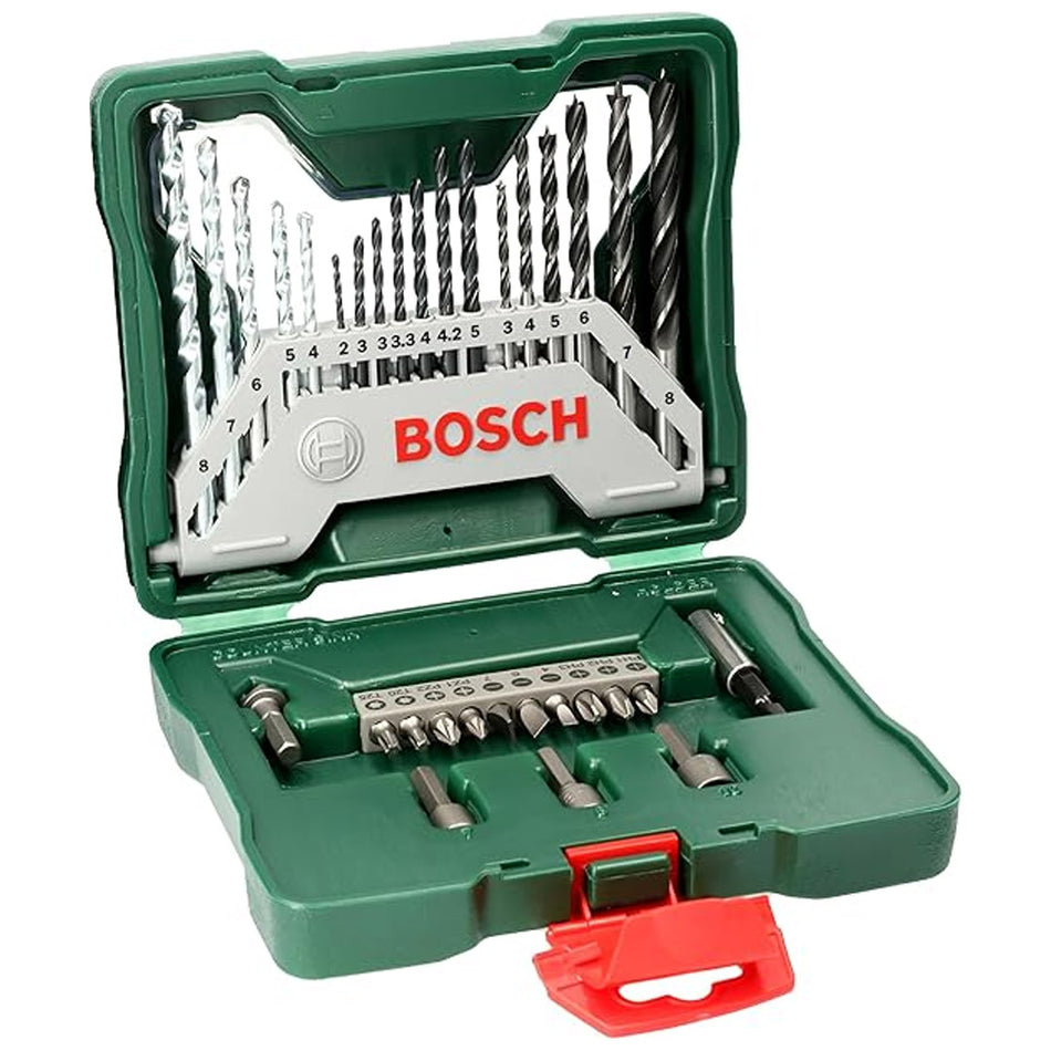 بوش طقم رؤوس مثقاب ومفك براغي ٣٣ قطعة