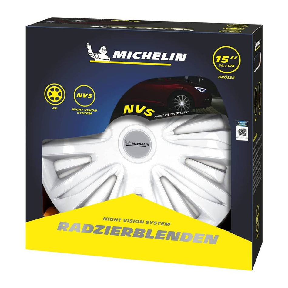 ميشلان أغطية عجلات ١٥ بوصة - موديل ناردو فضي