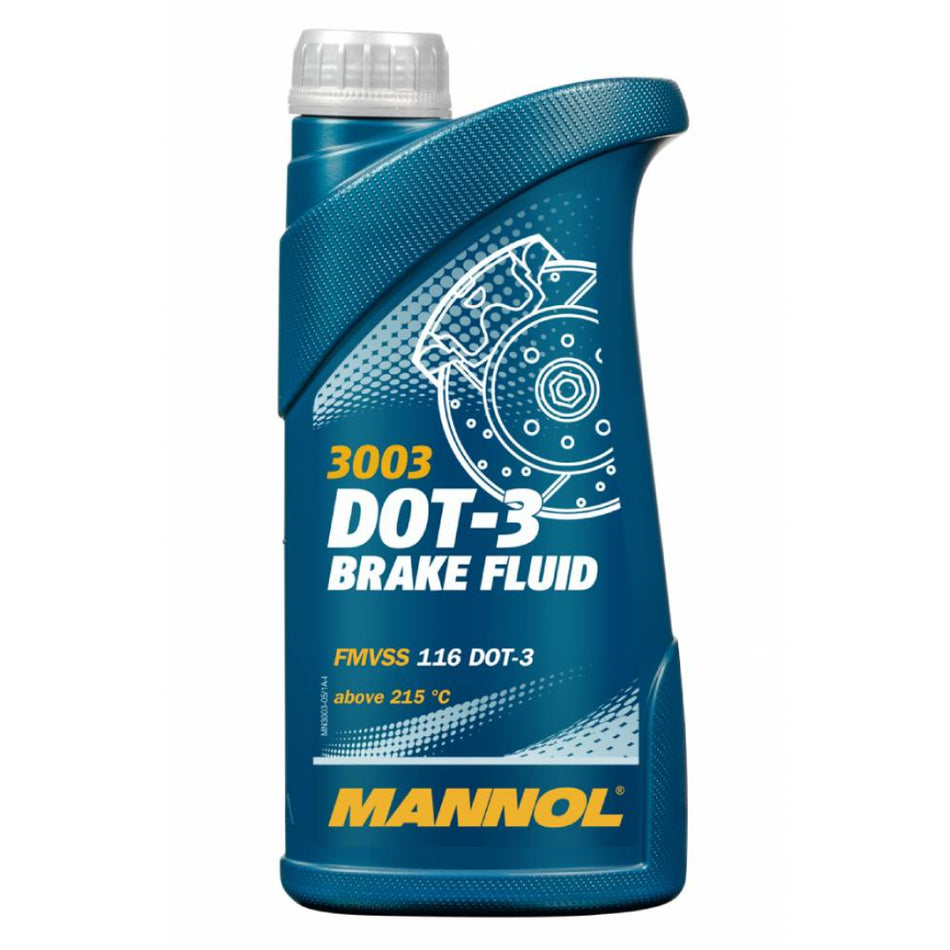 Mannol Brake Fluid Dot 3 - 250ml
