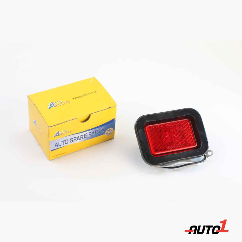 Piclite Led Rectangular Side Marker W/Reflex Red Kit 13.5V