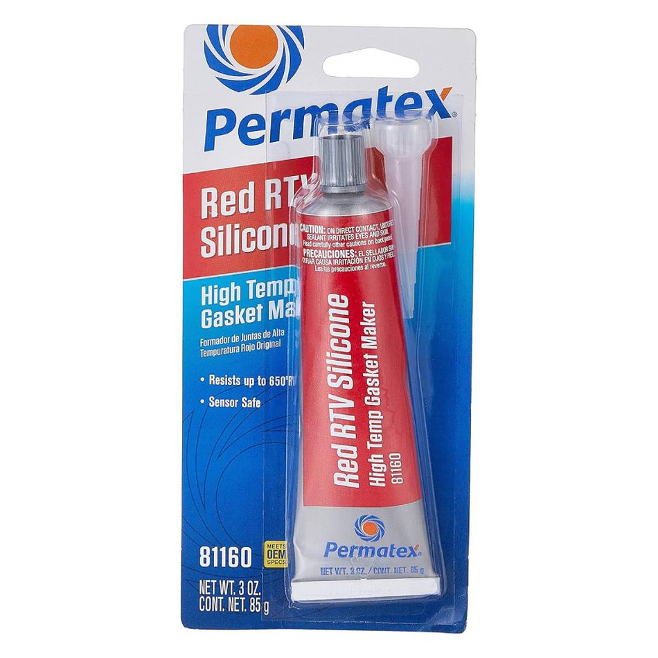 بيرماتكس صانع حشوات السيليكون عالي الحرارة أحمر ٨٥ جرام