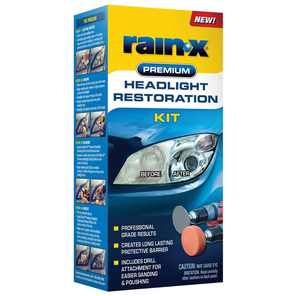Rain-X Premium Headlight Restoration Kit