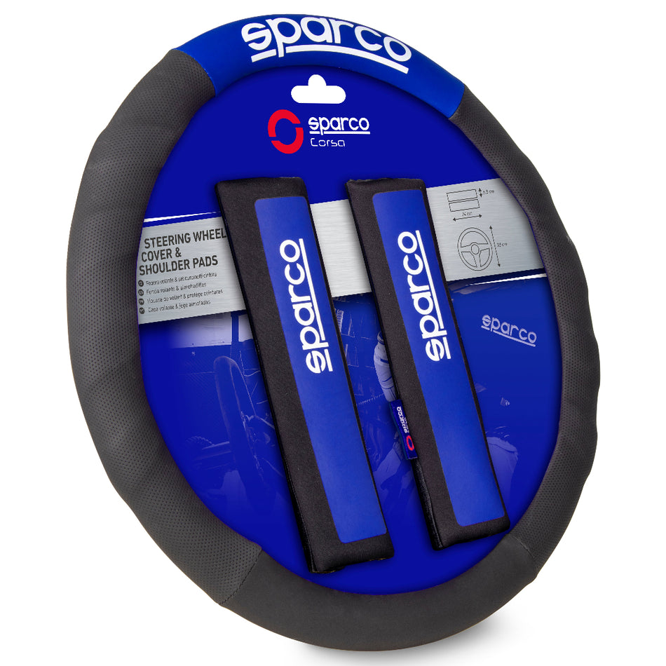 Sparco Steering Wheel Cover & Shoulder Pads