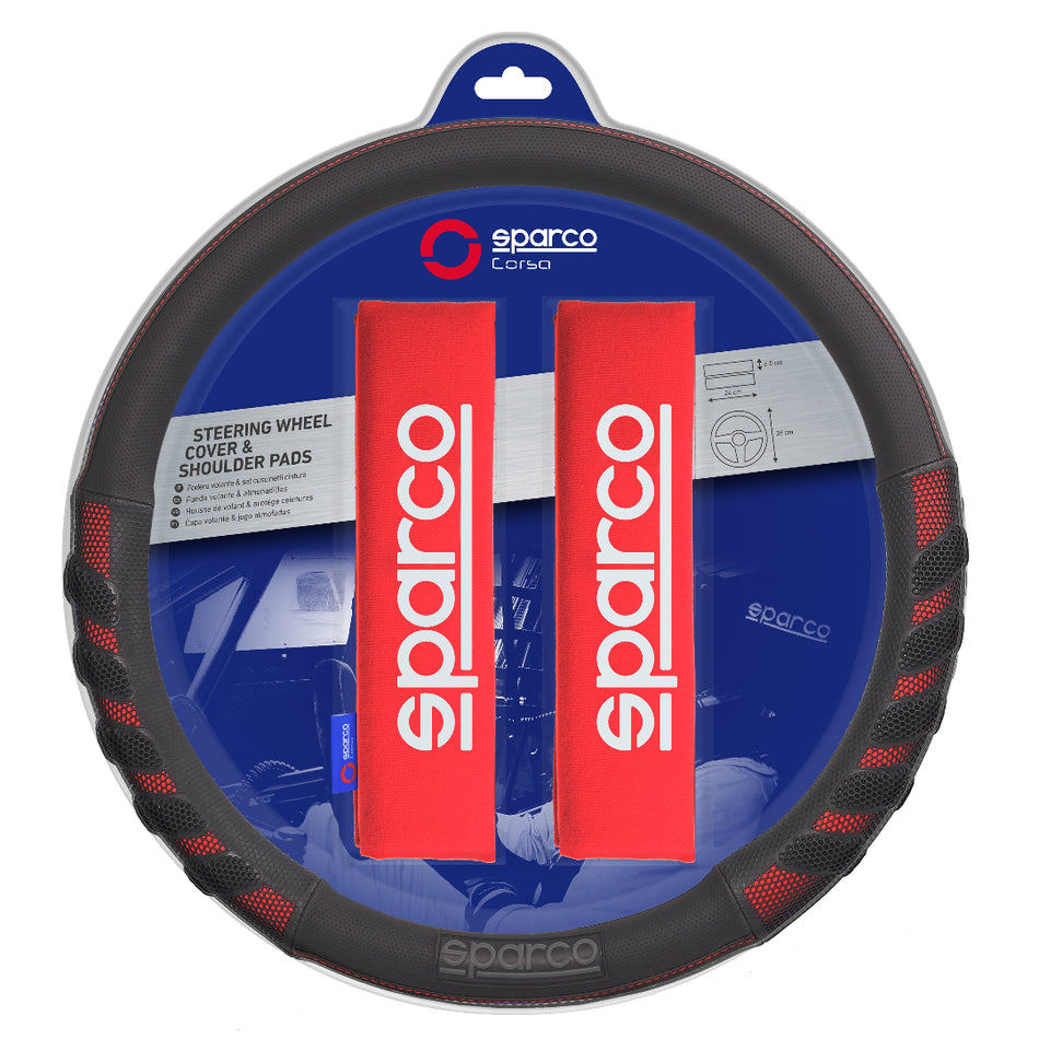 Sparco Steering Wheel Cover Should Pads Set