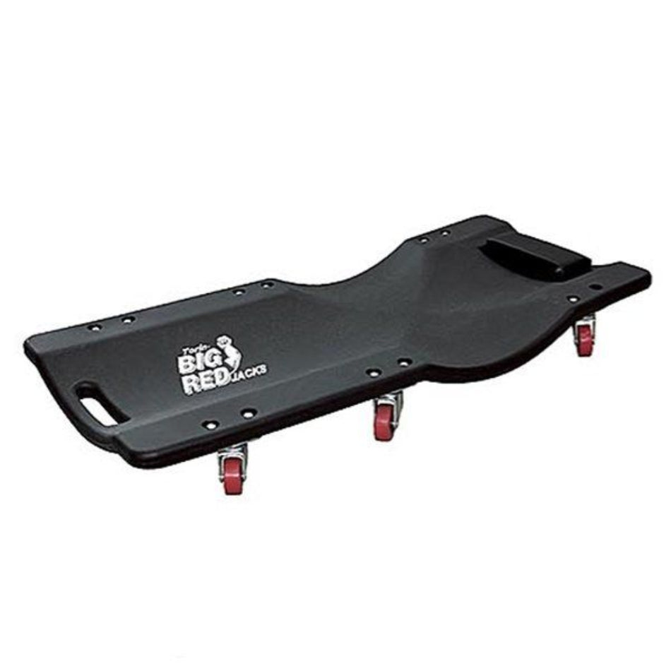 Big Red Plastic Car Creeper 36 Inch