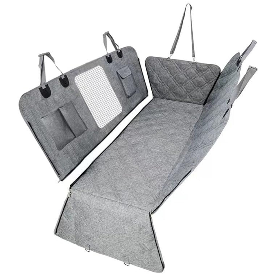  فيروم غطاء مقعد السيارة الخلفي للحيوانات الأليفة ١٣٧ × ١٤٧ سم