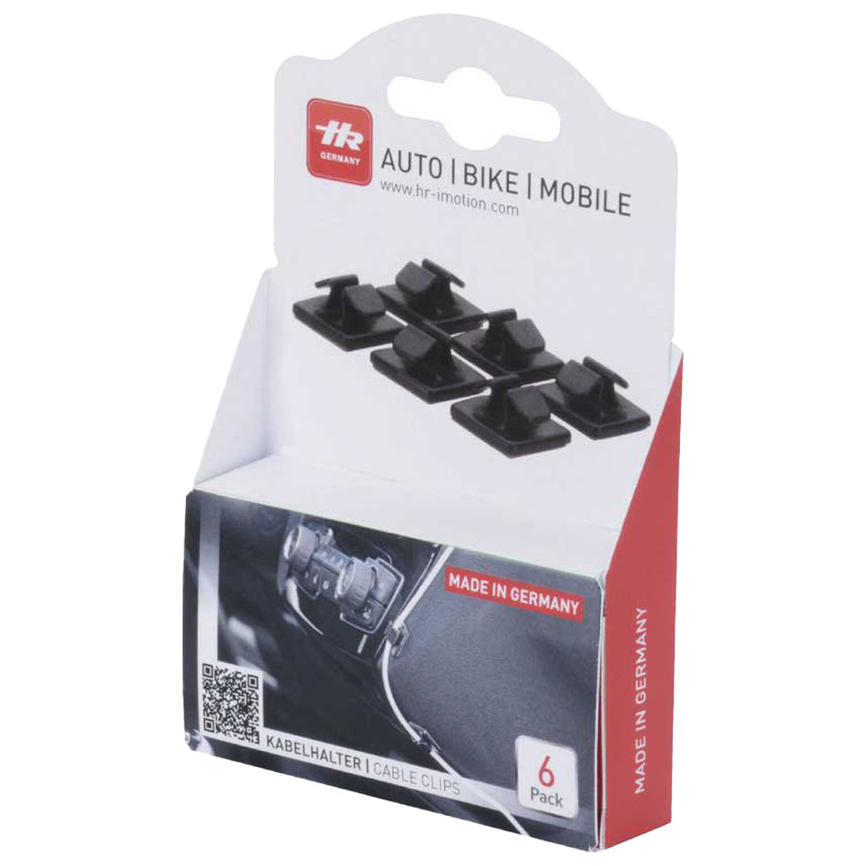 Herbert Richter Reusable Self Adhesive Fixing Cable Holder Clips