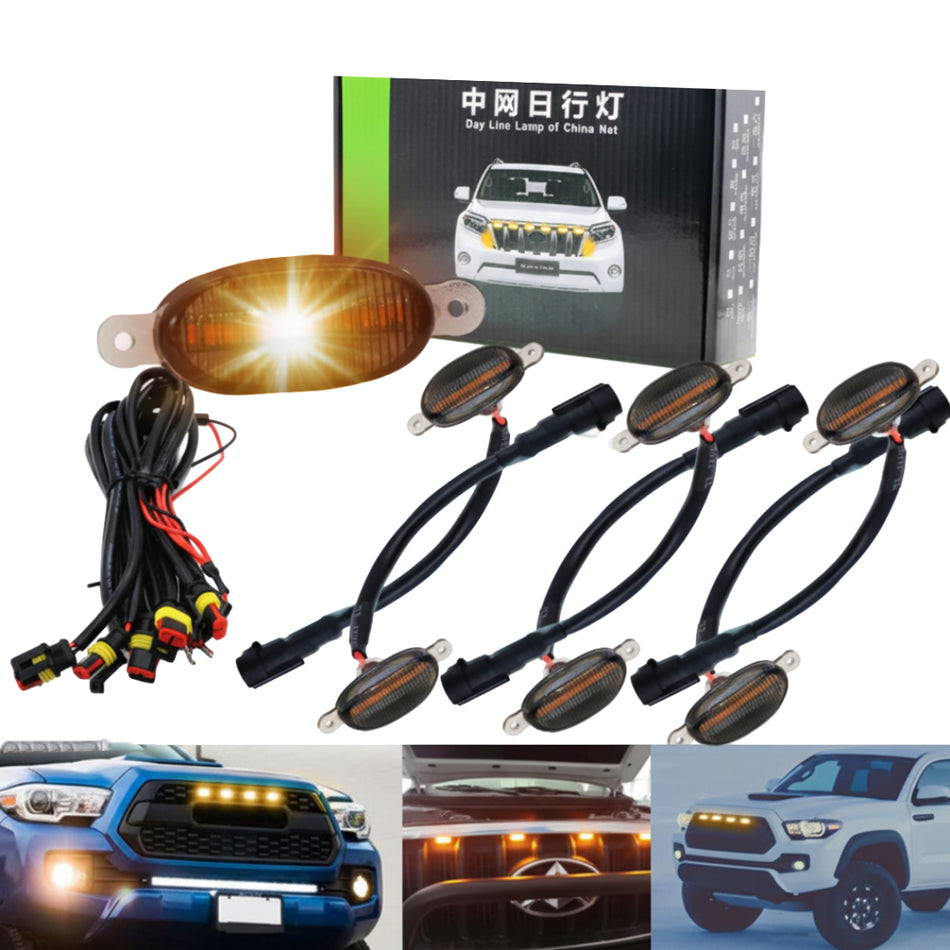 Toby's DRL 12SMD-Y Car Front Grille LED Lighting