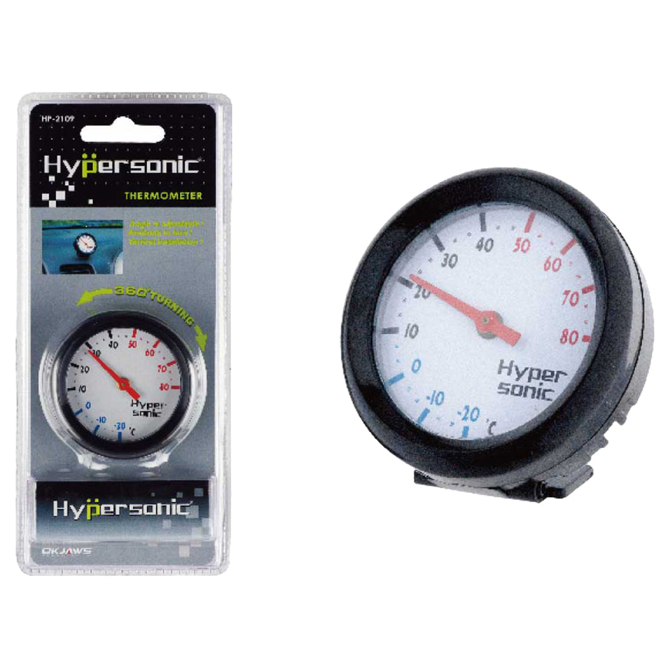 Hypersonic Universal Car Thermometer Black