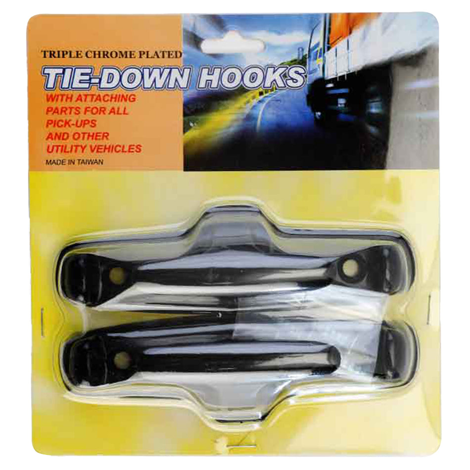 فيروم خطافات تثبيت سوداء - ٢ قطع