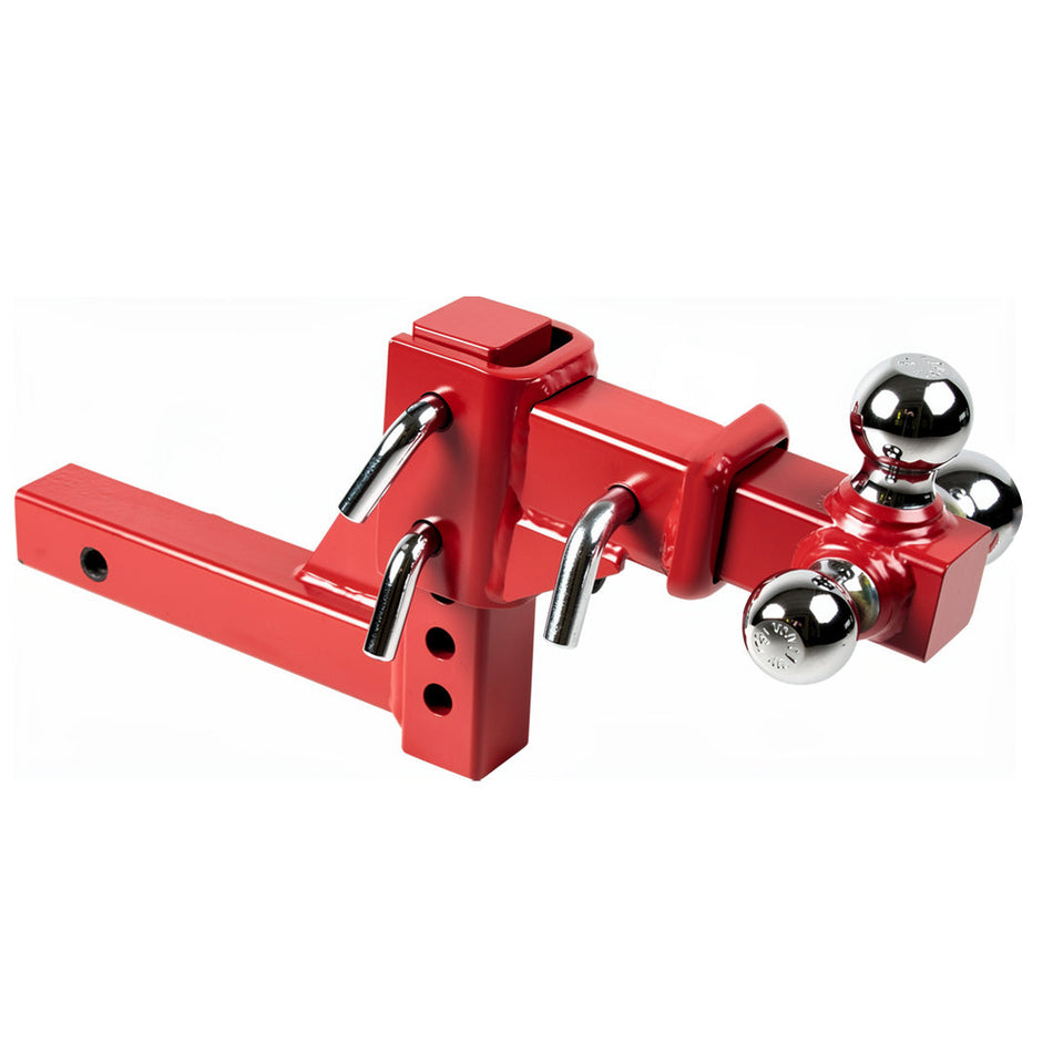 3 Way Tri Ball Adjustable Receiver Triple Tow Hitch