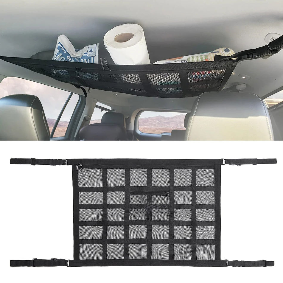 Car Roof Cargo Net Organizer