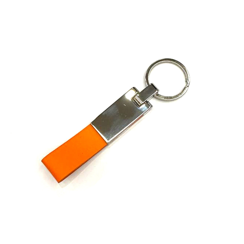 Leather Keychine-Orange