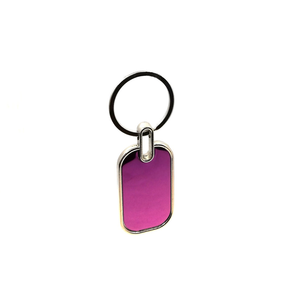 Metal Keychain-Violet
