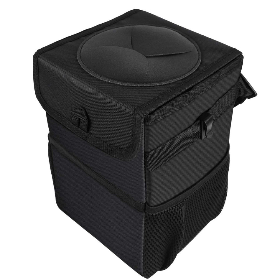 Car Trash Can Black