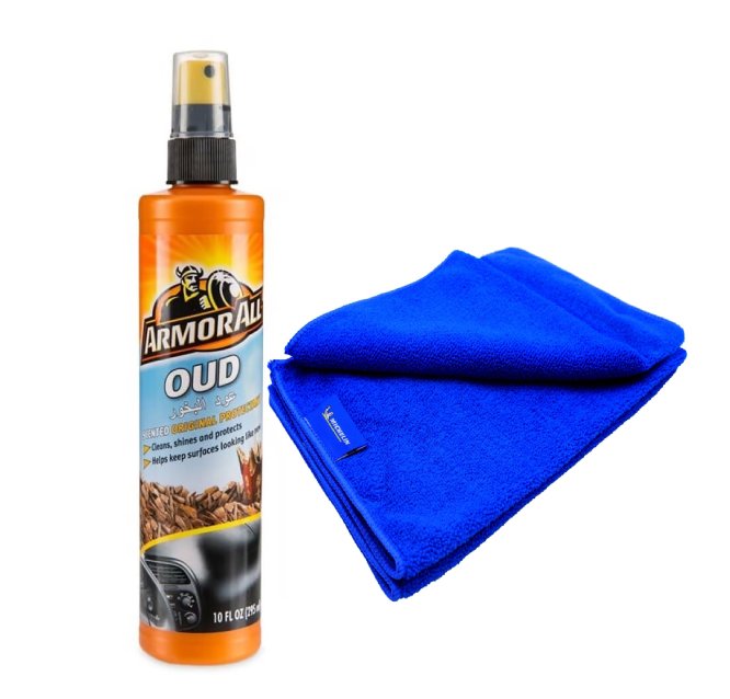 Armor All Ultra Shine Protectant & Microfiber Cloth 300Ml