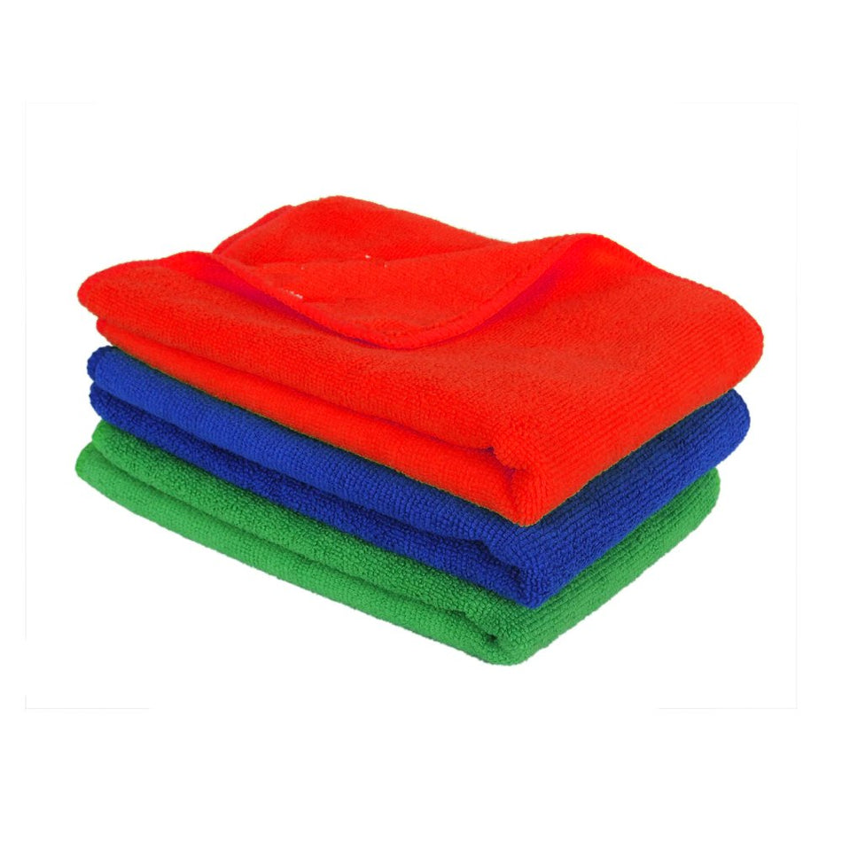 Byson Car Towels Microfiber Cloth - 3 Pieces