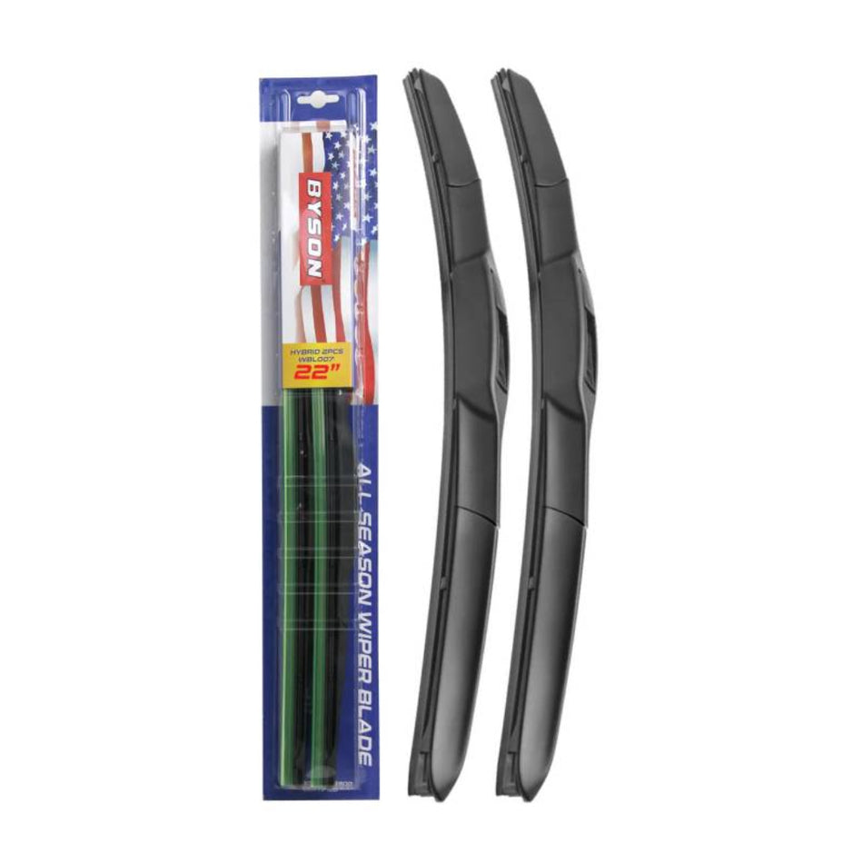 Byson Hybrid Wiper Blade -2Pcs