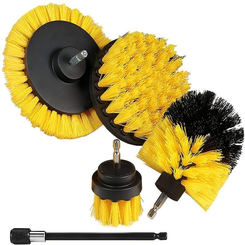 Drill Brush Set 4 Pieces