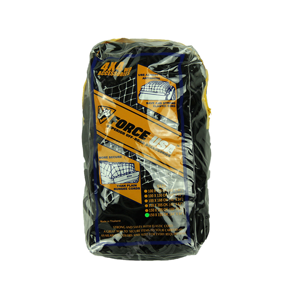 Force Usa Automotive Cargo Net With 10 Hooks
