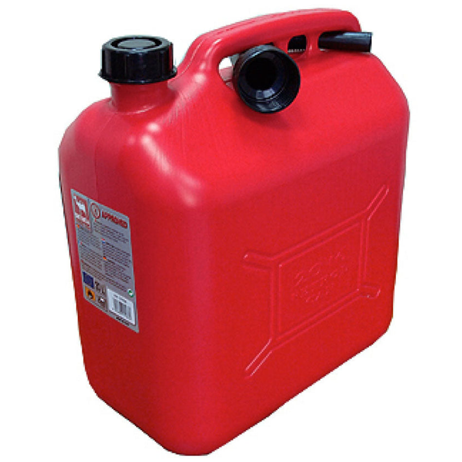 Deura Plastic Petrol Gallon W/ Flexible Spout 20L