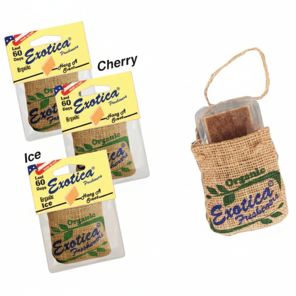 إكزوتيكا معطر جو أورجانيك معلقة برائحة الكرز