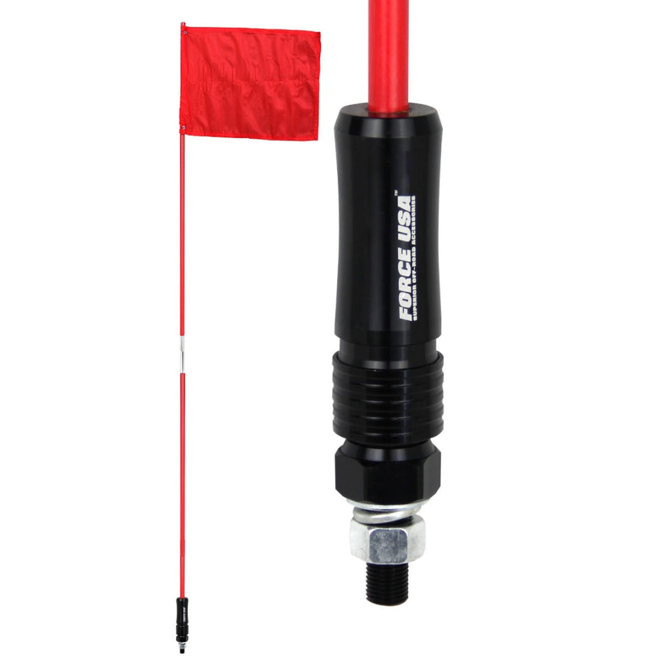 Force USA Offroad Red Flag Pole