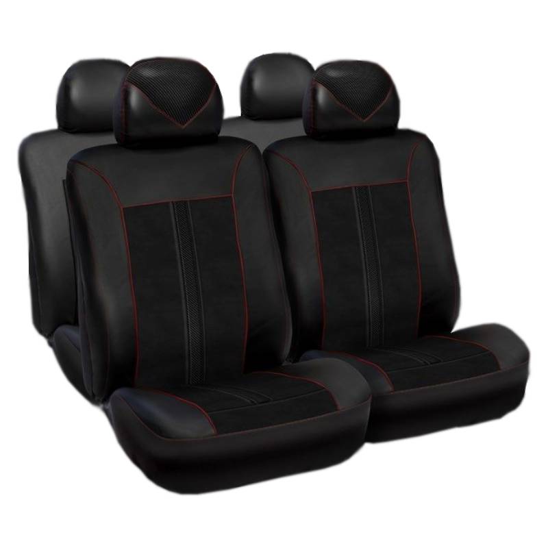 Gts Seat Covers 043 Black/Red