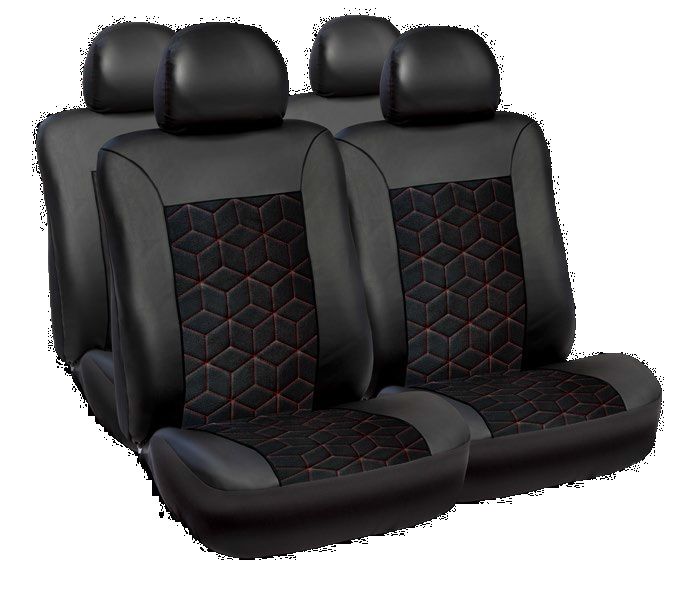 Gts Seat Covers 003 Black/Red